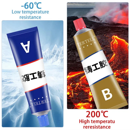 Cold Welding Glue Metal Repair | High-Strength AB Epoxy Adhesive for Casting