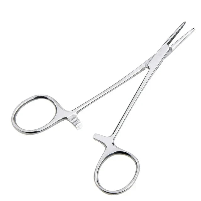 Stainless Steel Hemostatic Forceps | Locking Clamp Tool for Surgery and Crafts