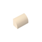Gobricks GDS-M063 Curved Brick 1 x 2 x 1 No Studs | Compatible Building Block