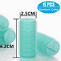 Self-Grip Hair Rollers Heatless Hair Curlers | No Heat DIY Styling Tool for Volume and Bangs