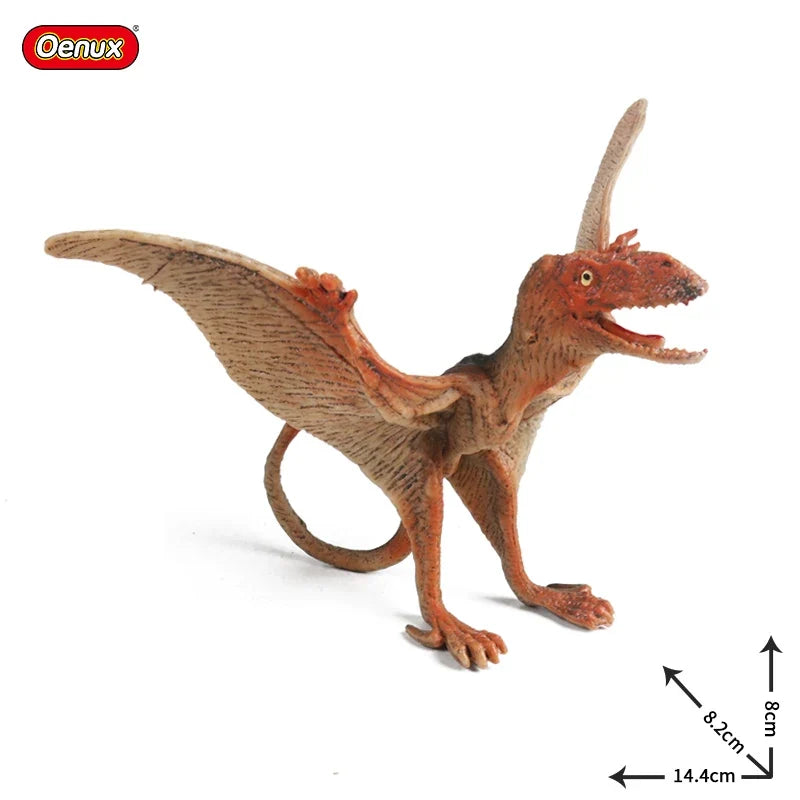 Oenux Jurassic Dinosaurs Action Figures Set | 5 Realistic PVC Models Collection Toy
