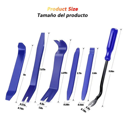 Car Door Clip Removal Tool Kit | Auto Trim Pry Set