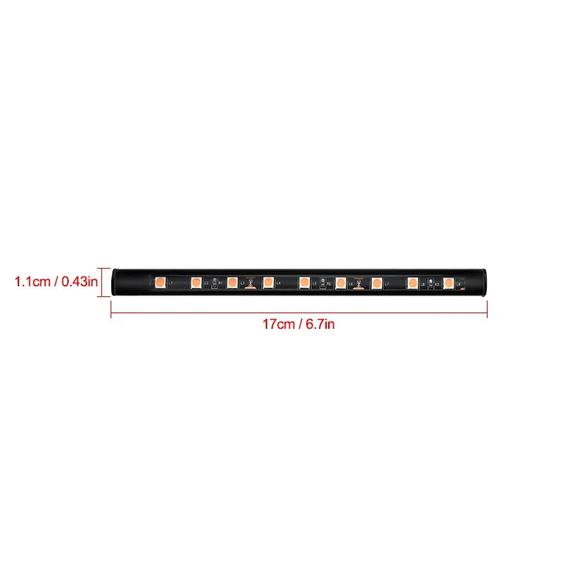 Neon 18 LED Car Interior Ambient Foot Light | USB Auto Atmosphere Decorative Lamp