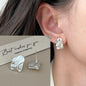 Ventfille 925 Sterling Silver Star Drop Earrings for Women | Simple Tassel Chain Office Jewelry