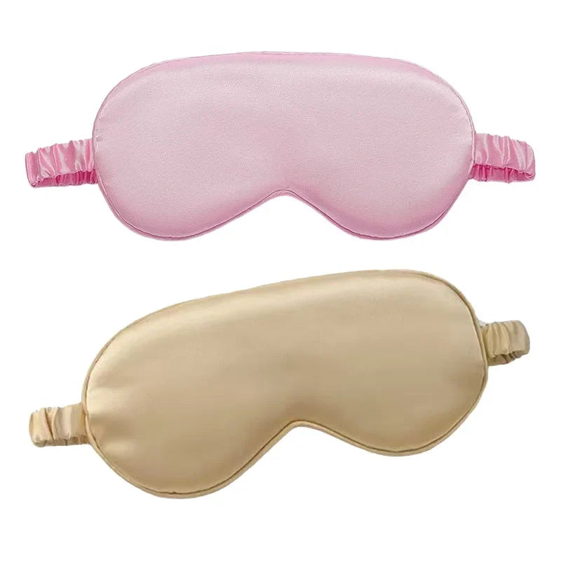 Imitated Silk Sleep Eye Mask | Soft Comfortable Sleeping Shield for Light Blocking