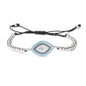 NEWBUY 2026 Trendy Turkish Gold Color Evil Eye Bracelet Adjustable AAA CZ Pave Setting Female Luckry Party Jewelry Gift