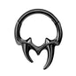 16G Vine Septum Nose Ring Piercing Hinged Clicker 316L Stainless Steel Daith Clicker Helix Cartilage Earring Chain BodyJewelry
