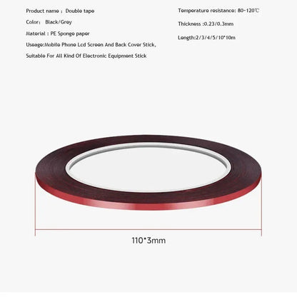 Amaoe Double Sided Adhesive Tape | High Temperature Resistant Sealing Tape for Phone and Tablet Screens