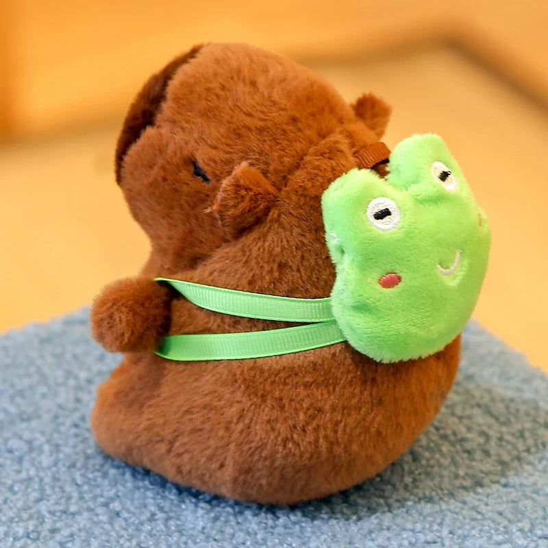 Capybara Plush Keychain | Cartoon Bag Pendant and Car Keyring
