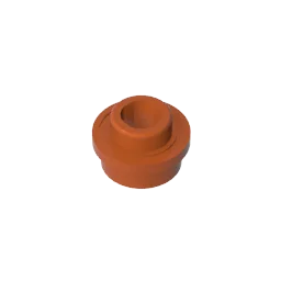 PL.ROUND 1X1 W. THROUGHG. HOLE Building Blocks 85861 28626 | Compatible with Lego MOC Gifts