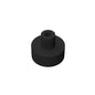 Gobricks Tile Round 1x1 with Bar and Pin Holder | Compatible Building Block