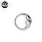 G23 Titanium Bee Septum Nose Ring Piercing Body Jewelry 16G Moon Segment Snake Clicker Helix  Ear Cartilage Heart Daith Hoop