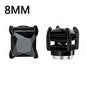 Fashion Crystal Magnetic Clip Ear Stud | Non Piercing Earrings for Men Women