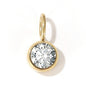 12 Color Birthstone Pendant Month Zirconia for Necklace Color Stone DIY Charms Accessories Birthday Gift Jewelry
