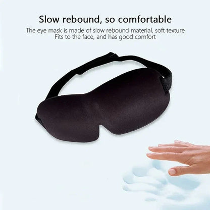 3D Sleep Mask for Men and Women | Light Blocking Eye Mask for Comfort