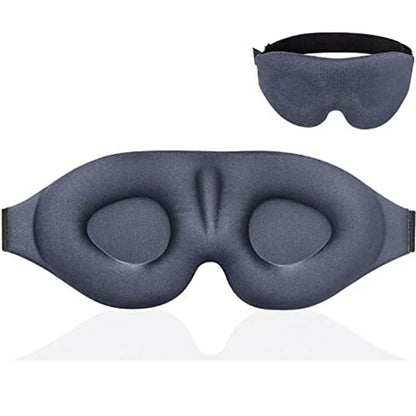 3D Sleeping Eye Mask | Soft Tiredness Relief Blindfold for Unisex