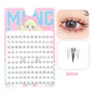 Menglu Natural Short Lower Lashes | Hand-Painted Style Fake Eyelashes