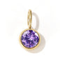 12 Color Birthstone Pendant Month Zirconia for Necklace Color Stone DIY Charms Accessories Birthday Gift Jewelry