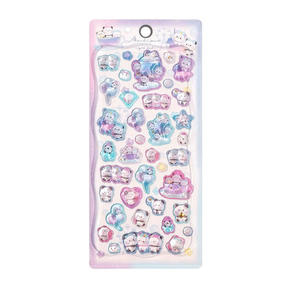Japanese Anime Food Stamping Seal Fun | 3D Crystal Diamond Sticker Set for Kids