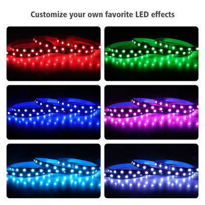 RGB Gaming LED Strip Splitter Kit | 12V Aura Sync for PC Case