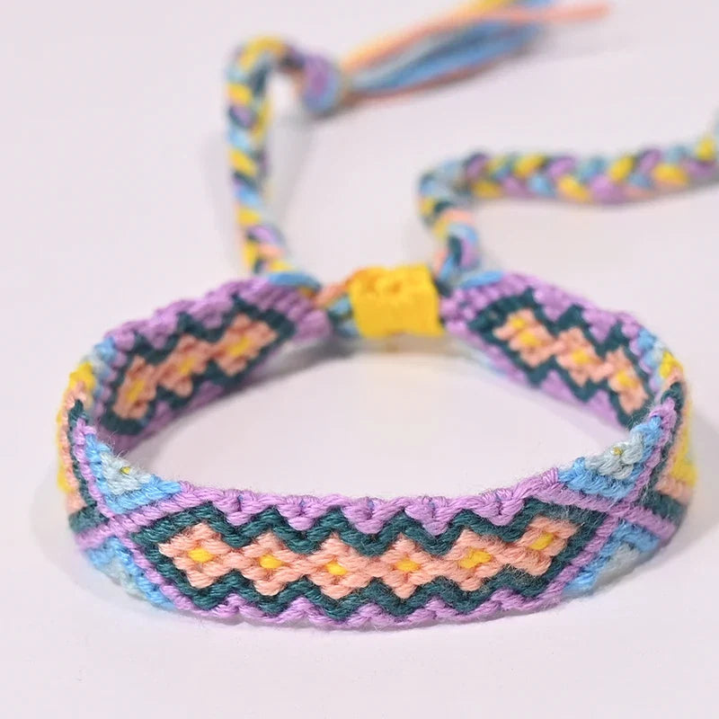 Rope Weave Bohemia Friendship Bracelet | Handmade Summer Beach Style Jewelry