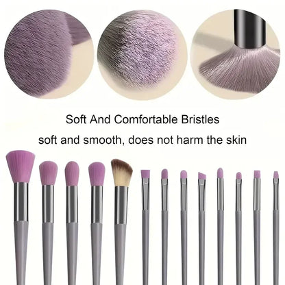 Professional 13-Piece Makeup Brush Set | Complete Cosmetic Tool Kit