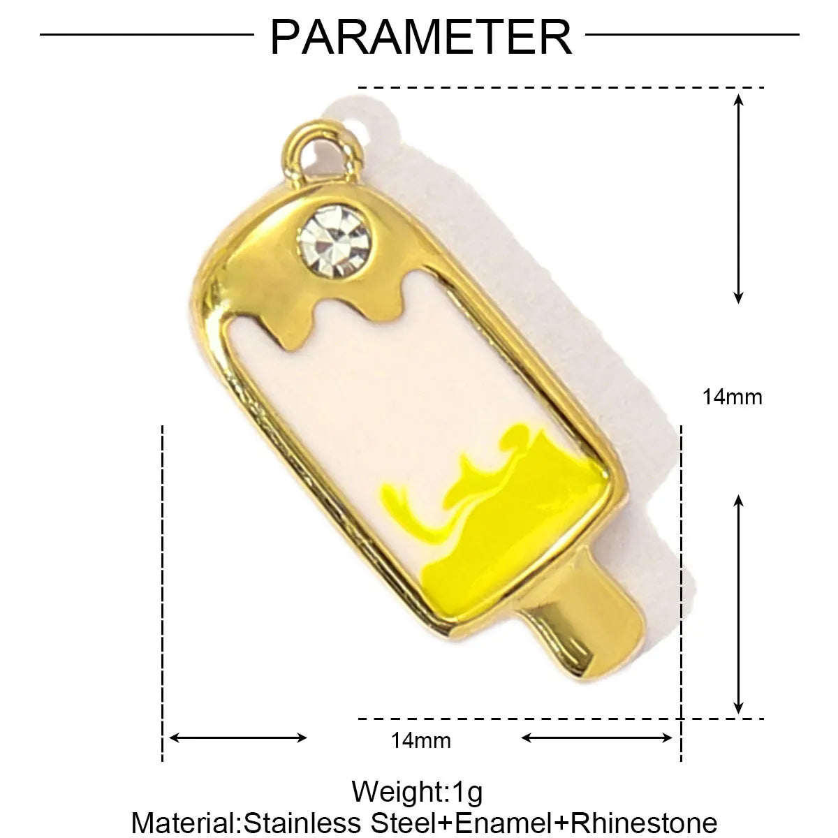 3pcs/Lot Stainless Steel Enamel Plam Flip Flop Shell Diy Charm Women Watermelon Strawberry Necklace Pendant Summer Ocean Jewelry