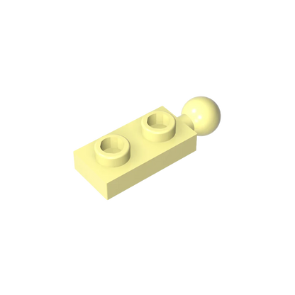 Gobricks GDS-852 Plate Modified 1 x 2 with Tow Ball on End | Building Block for DIY Creations