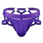 Men Sexy G String Thong Erotic Jockstrap Bondage Underwear Penis Pouch Strap Harness Lingerie Hollow Underpants Ice Silk Hot