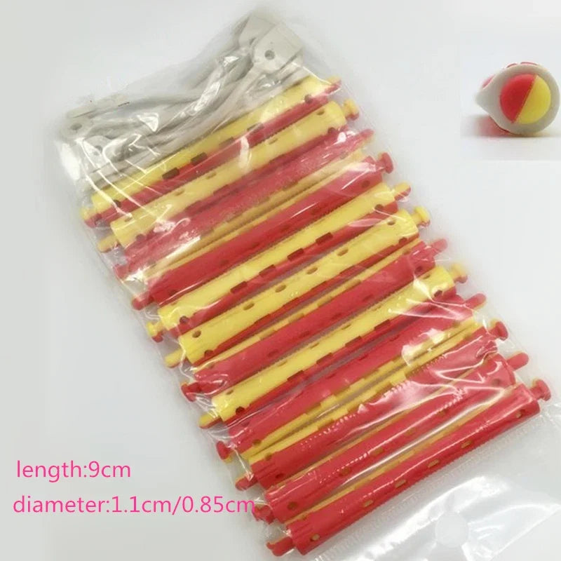 12pcs Heatless Hair Curler Set | No Heat Soft Flexi Rods for Natural Curls