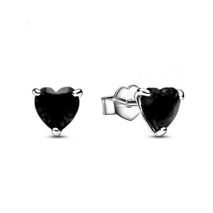 Christmas Gift Hot Selling 925 Silver Blue Stone Flower Stud Earrings Fit Women's Festival Exquisite Charm Jewelry Gifts