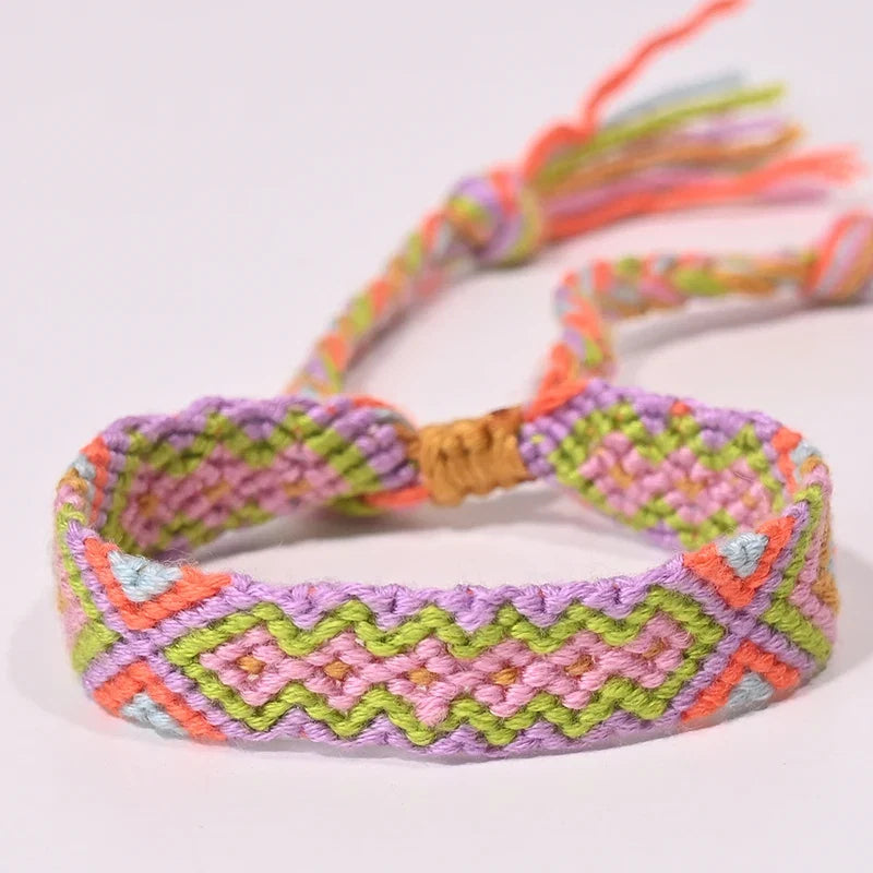 Rope Weave Bohemia Friendship Bracelet | Handmade Summer Beach Style Jewelry