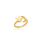 Vintage Ancient Greek Arethusa Goddess Coin Rings For Women Imitation Pearl Zircon Moon Stainless Steel Ring Fashion Jewelry