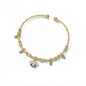 Hand Evil Eye Bracelet For Women Stainless Steel Zircon Bangle Sets Turkish Luxury Party Jewelry pulseras bijoux femme