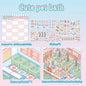 Vintage Grocery Store Stickers | 3D Miniature Collage Decals for DIY Crafts