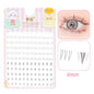 Menglu Natural Short Lower Lashes | Hand-Painted Style Fake Eyelashes