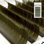 NATUHANA Caramel Colored Lashes | Individual Faux Mink Eyelashes