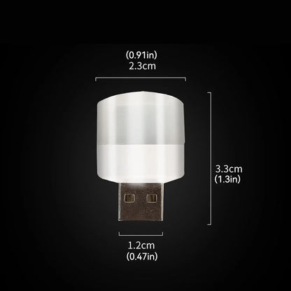 USB Car Atmosphere Light | LED Interior Touch Ambient Lamp with 8 Colors
