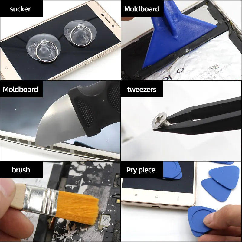 34 in 1 Precision Screwdriver Repair Tool Set | Mobile Phone Tablet Laptop Electronics Disassembly Kit