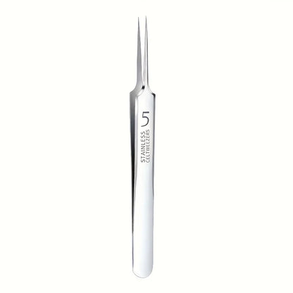 1/3pcs Extra Fine No. 5 Cellular Acne Blackhead Tweezers | Facial Beauty Tool for Skin Care