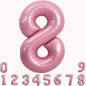 40-Inch Pink Foil Number Balloon | Birthday Party Decoration
