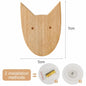 Wooden Animal Hook | Cute Wall Mounted Coat and Key Holder