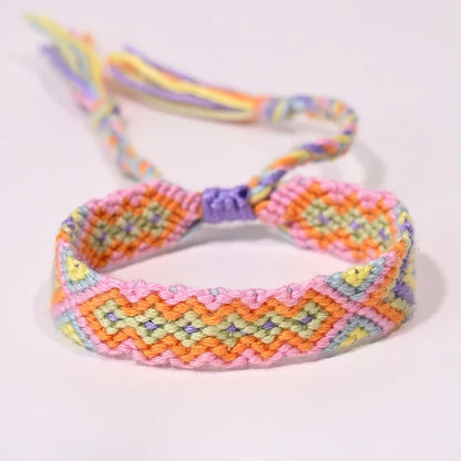 Rope Weave Bohemia Friendship Bracelet | Handmade Summer Beach Style Jewelry