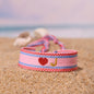 Handwoven Initial Letter Bracelet | Personalized Friendship Gift for Women