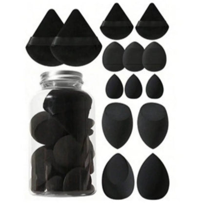 12/14Pcs Makeup Sponge Set | Cosmetic Blender Beauty Eggs and Foundation Puffs