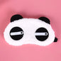 Cartoon Panda Sleep Eye Mask | Light Blocking Cotton Eyeshade for Relaxation