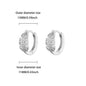 Luxury Zircon Hoop Earrings for Women Gold Color Stainless Steel Butterfly Heart Snake Earring Fashion Party Wedding Jewelry Gif