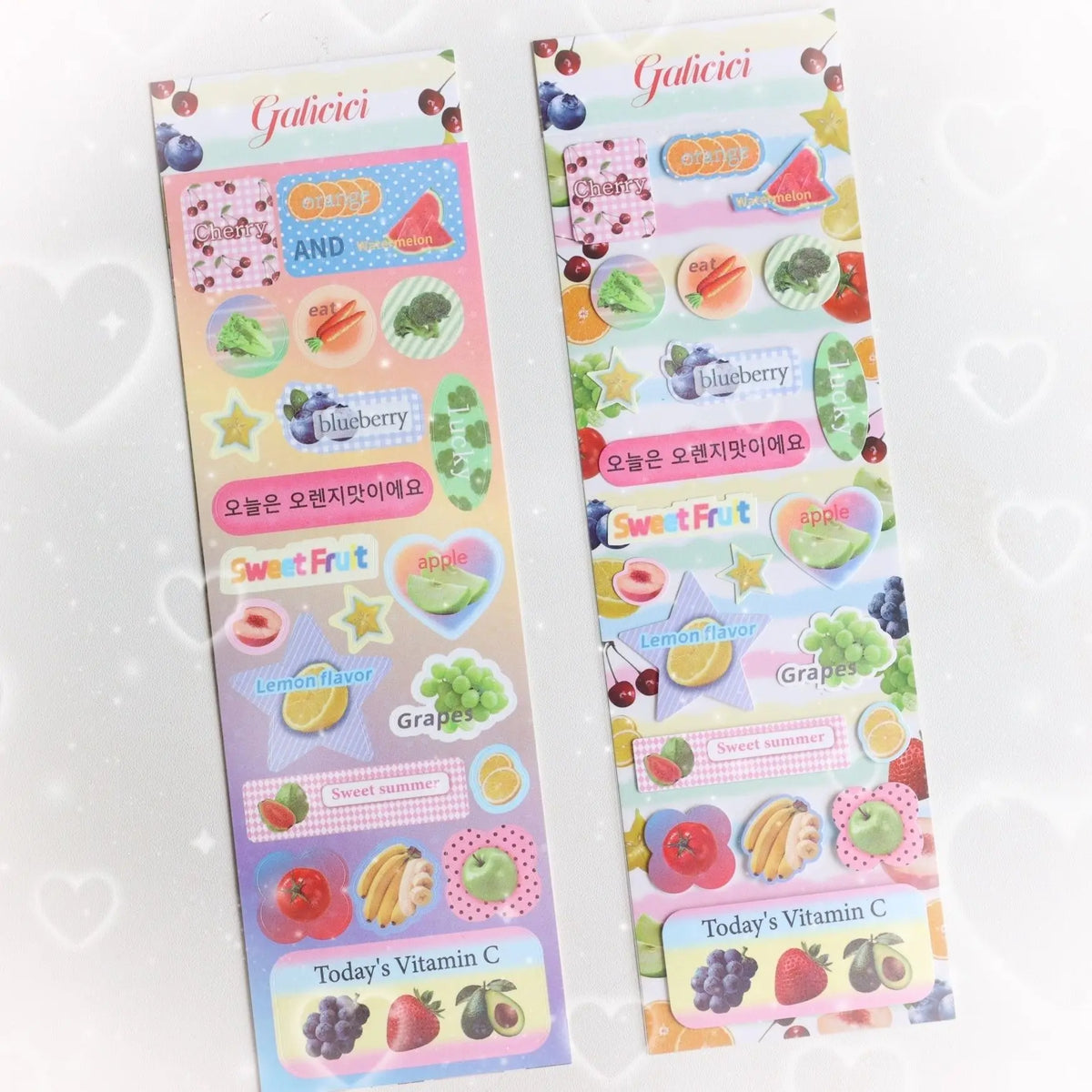 Sweet Animal Stickers | Sparkling Glitter Decals for Journaling and Scrapbooking