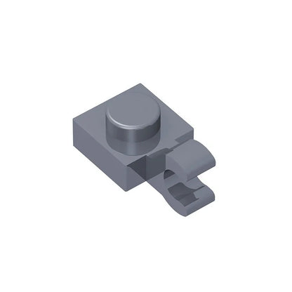 PLATE 1X1 W/HOLDER VERTICAL Building Block | Compatible with Lego 6019 61252