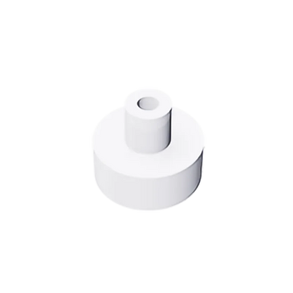 Gobricks Tile Round 1x1 with Bar and Pin Holder | Compatible Building Block